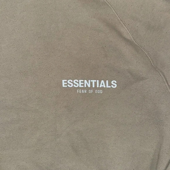 Essentials Men's hoodie - tan - Picture 2 of 5